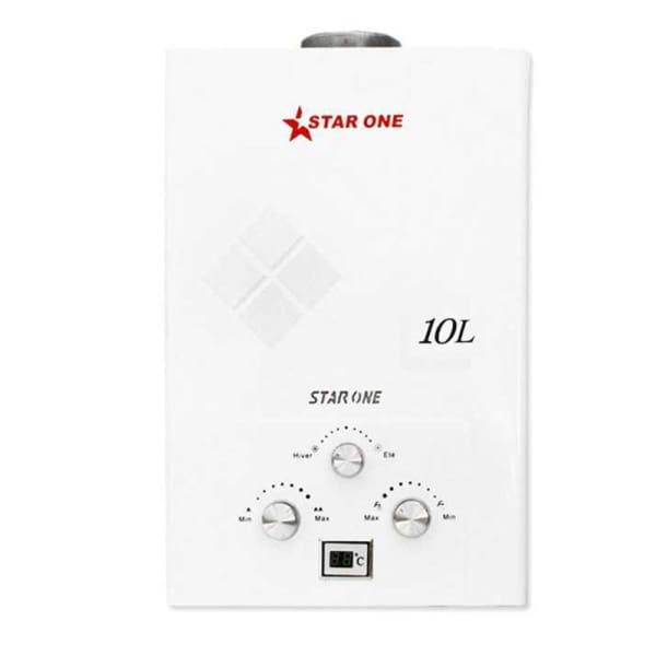 Chauffe bain STARONE 10 Litres Gaz naturel Chauffe bain STARONE 10 Litres Gaz naturel